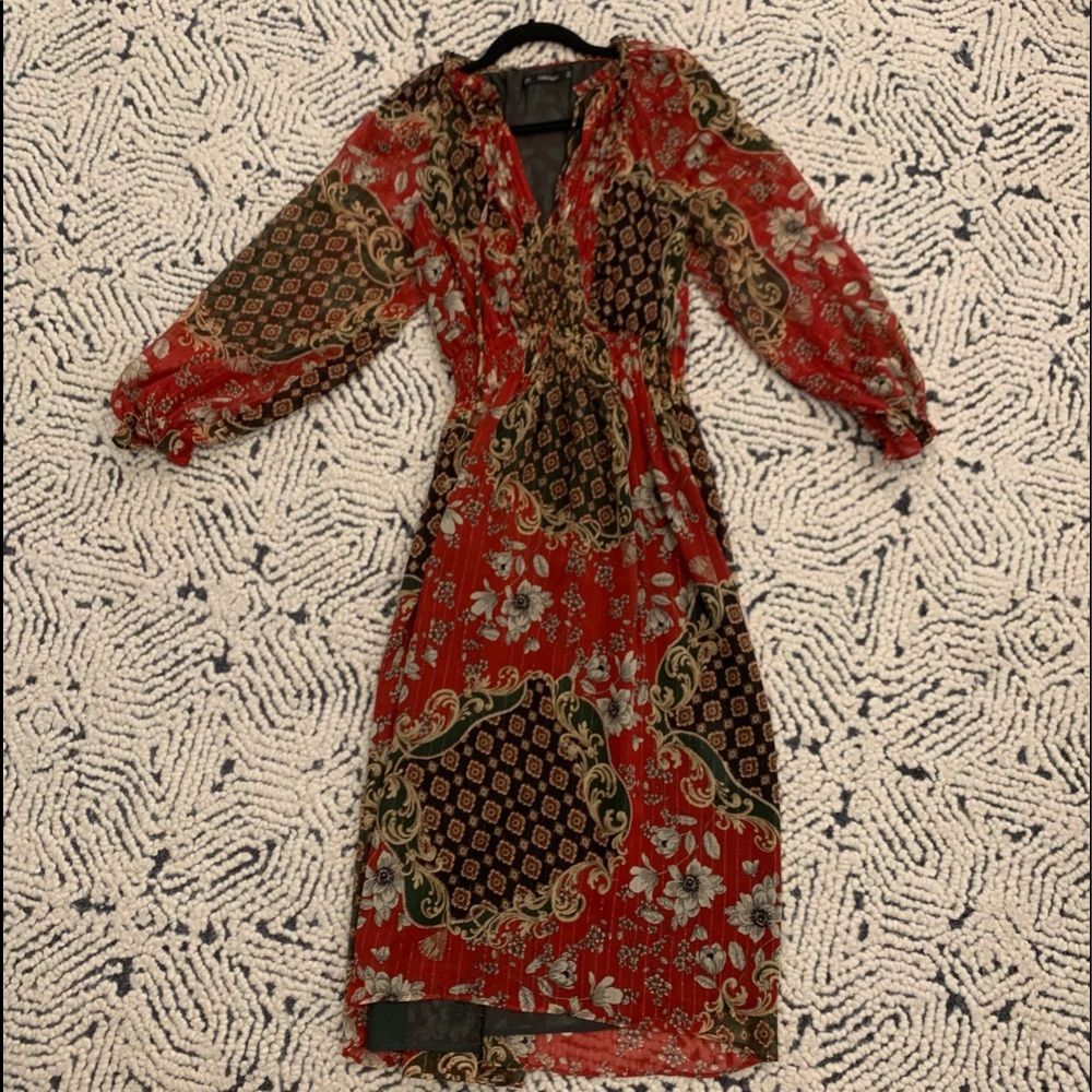 Zara Bohemian casual dress